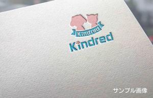 KR-design (kR-design)さんの子犬のブリーダー直販サイト「Kindred」のロゴへの提案