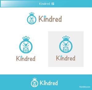 FISHERMAN (FISHERMAN)さんの子犬のブリーダー直販サイト「Kindred」のロゴへの提案