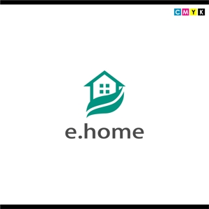 さんの【e.ホーム】又は【e.home】」のロゴ作成への提案