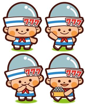 NonnoDesignLabo 片岡希 (NozomiKataoka)さんのパチンコ・パチスロ組合のイメージキャラクターデザイン　※継続依頼ありへの提案