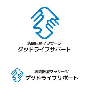 tsujimo (tsujimo)さんの「訪問医療マッサージ　グッドライフサポート」の屋号ロゴへの提案