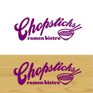 oo_design (oo_design)さんの「Chopsticks！！　ramen bistro」のロゴ作成への提案