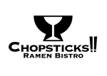 38gawaさんの「Chopsticks！！　ramen bistro」のロゴ作成への提案