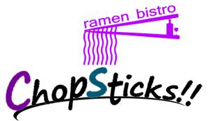 鈴木元 ()さんの「Chopsticks！！　ramen bistro」のロゴ作成への提案