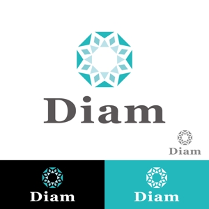 小島デザイン事務所 (kojideins2)さんのエンターテイメント会社「Diam」のロゴへの提案