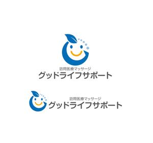 horieyutaka1 (horieyutaka1)さんの「訪問医療マッサージ　グッドライフサポート」の屋号ロゴへの提案