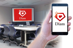 taisyoさんのエンターテイメント会社「Diam」のロゴへの提案