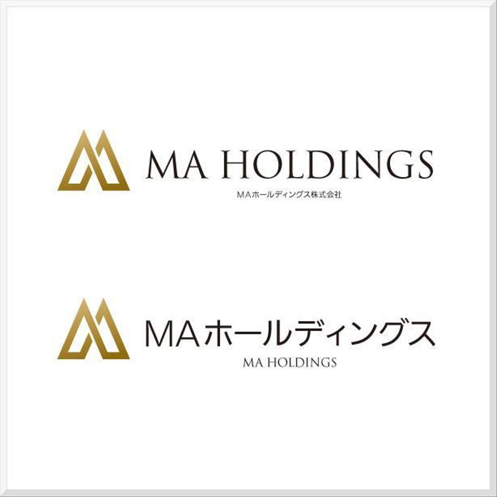 不動産業等を運営している「ＭＡホールディングス株式会社」のロゴ作成