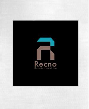 wisdesign (wisteriaqua)さんの企業・ブランド「Recno」のロゴ（商標登録予定なし）への提案