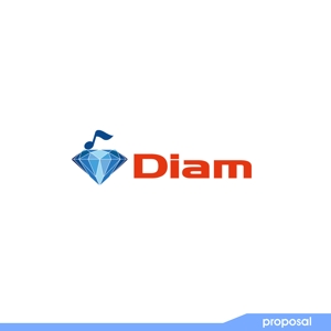 ark-media (ark-media)さんのエンターテイメント会社「Diam」のロゴへの提案