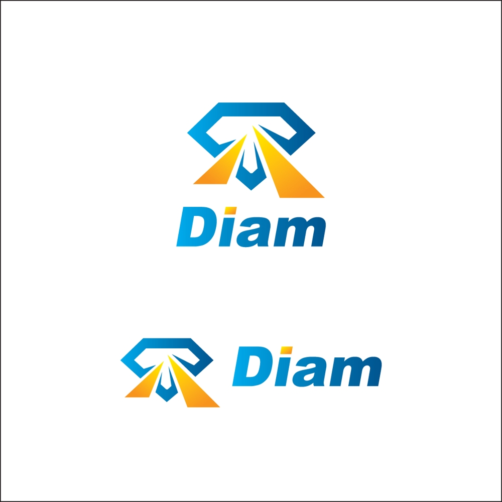 エンターテイメント会社「Diam」のロゴ