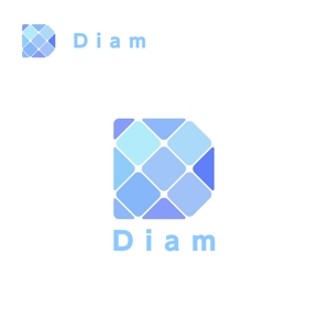 taguriano (YTOKU)さんのエンターテイメント会社「Diam」のロゴへの提案