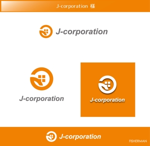 FISHERMAN (FISHERMAN)さんの先端の不動産会社「J－corporation」のロゴ作成への提案