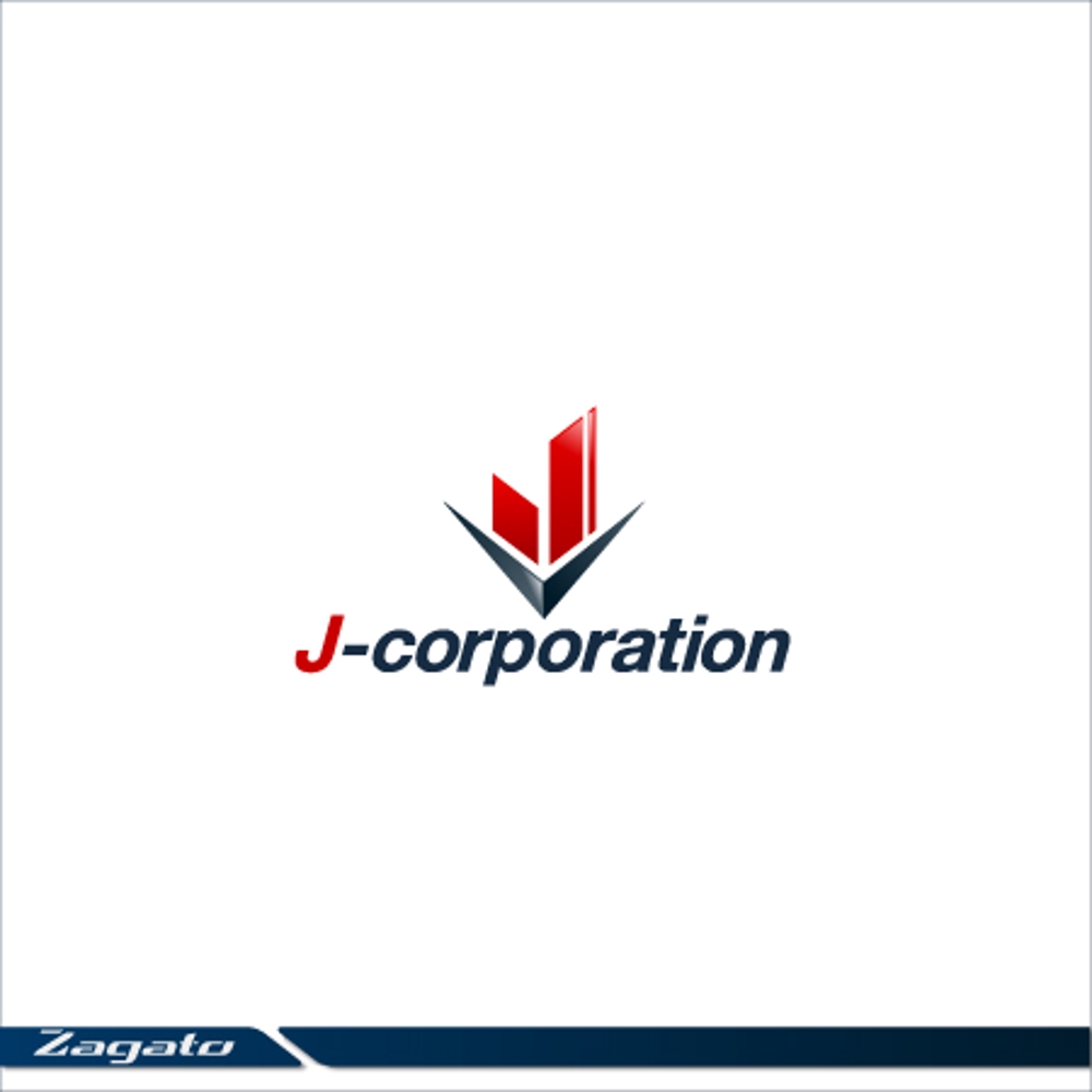 先端の不動産会社「J－corporation」のロゴ作成