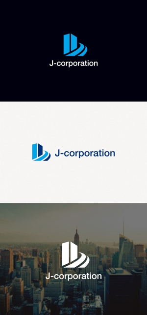 tanaka10 (tanaka10)さんの先端の不動産会社「J－corporation」のロゴ作成への提案