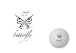 marukei (marukei)さんのゴルフボール「butterfly」のロゴの作成への提案