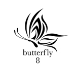 waami01 (waami01)さんのゴルフボール「butterfly」のロゴの作成への提案