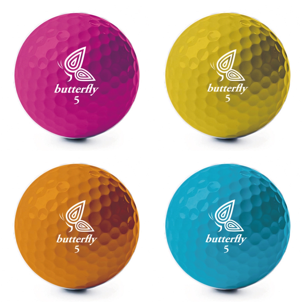 ゴルフボール「butterfly」のロゴの作成