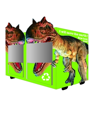 有限会社シゲマサ (NOdesign)さんのコンビニの店頭における古紙回収ボックスのデザインへの提案