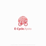 shirokuma_design (itohsyoukai)さんの京都駅徒歩2分のレンタサイクル専門店「イーサイクル京都」のロゴへの提案