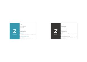 supineco (supineco)さんの株式会社「ZIG」の名刺デザインへの提案