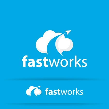 カタチデザイン (katachidesign)さんの会社名及びクラウドアプリサービス「fastworks」のロゴへの提案