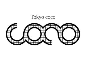 bonch (bonchu)さんの高級レザーバッグ・小物「Tokyo coco」のロゴへの提案