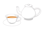 upfield_888 (upfield_888)さんのかわいい紅茶のイラストへの提案