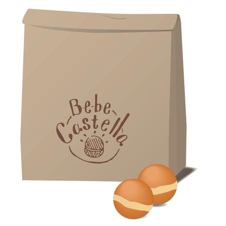 Saiki (m_saiki)さんのベビーカステラ専門店「Bebe Castella」のロゴへの提案