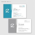ハナトラ (hanatora)さんの株式会社「ZIG」の名刺デザインへの提案