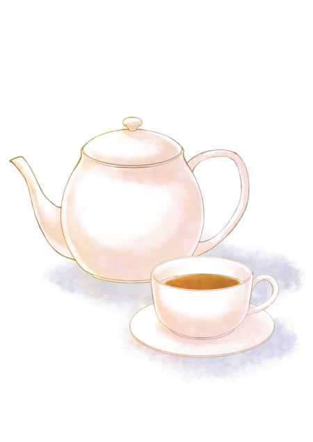 Midgetfuseさんの事例 実績 提案 かわいい紅茶のイラスト