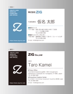ANDKデザイン事務所 (andkino)さんの株式会社「ZIG」の名刺デザインへの提案
