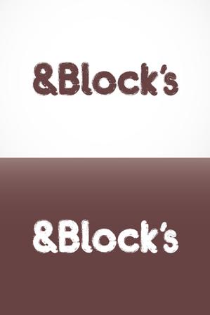 i_c_u_cさんの「&Block's」のロゴ作成への提案