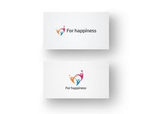 tobiuosunset (tobiuosunset)さんの就労準備型放課後等デイサービス『For happiness』のロゴへの提案