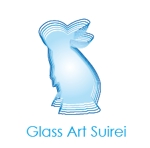 ゴキゲン (gokigen01)さんのステンドグラスなどのガラスアートのアトリエ『Glass Art Suirei』のロゴ. マークへの提案