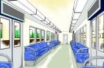 マグマ (maguma)さんの電車の車内のイラストへの提案