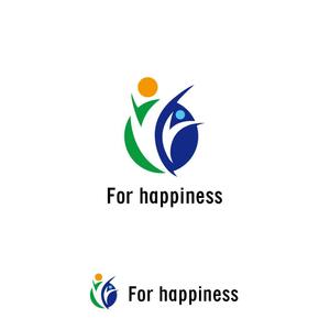 GALA (GARA)さんの就労準備型放課後等デイサービス『For happiness』のロゴへの提案