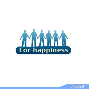 ark-media (ark-media)さんの就労準備型放課後等デイサービス『For happiness』のロゴへの提案