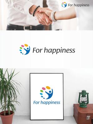 forever (Doing1248)さんの就労準備型放課後等デイサービス『For happiness』のロゴへの提案