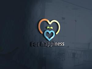 sriracha (sriracha829)さんの就労準備型放課後等デイサービス『For happiness』のロゴへの提案