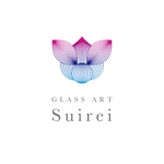 TIHI-TIKI (TIHI-TIKI)さんのステンドグラスなどのガラスアートのアトリエ『Glass Art Suirei』のロゴ. マークへの提案