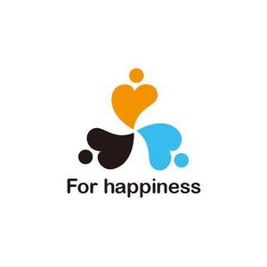 ATARI design (atari)さんの就労準備型放課後等デイサービス『For happiness』のロゴへの提案