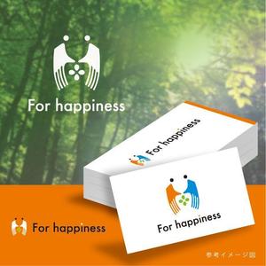 smoke-smoke (smoke-smoke)さんの就労準備型放課後等デイサービス『For happiness』のロゴへの提案