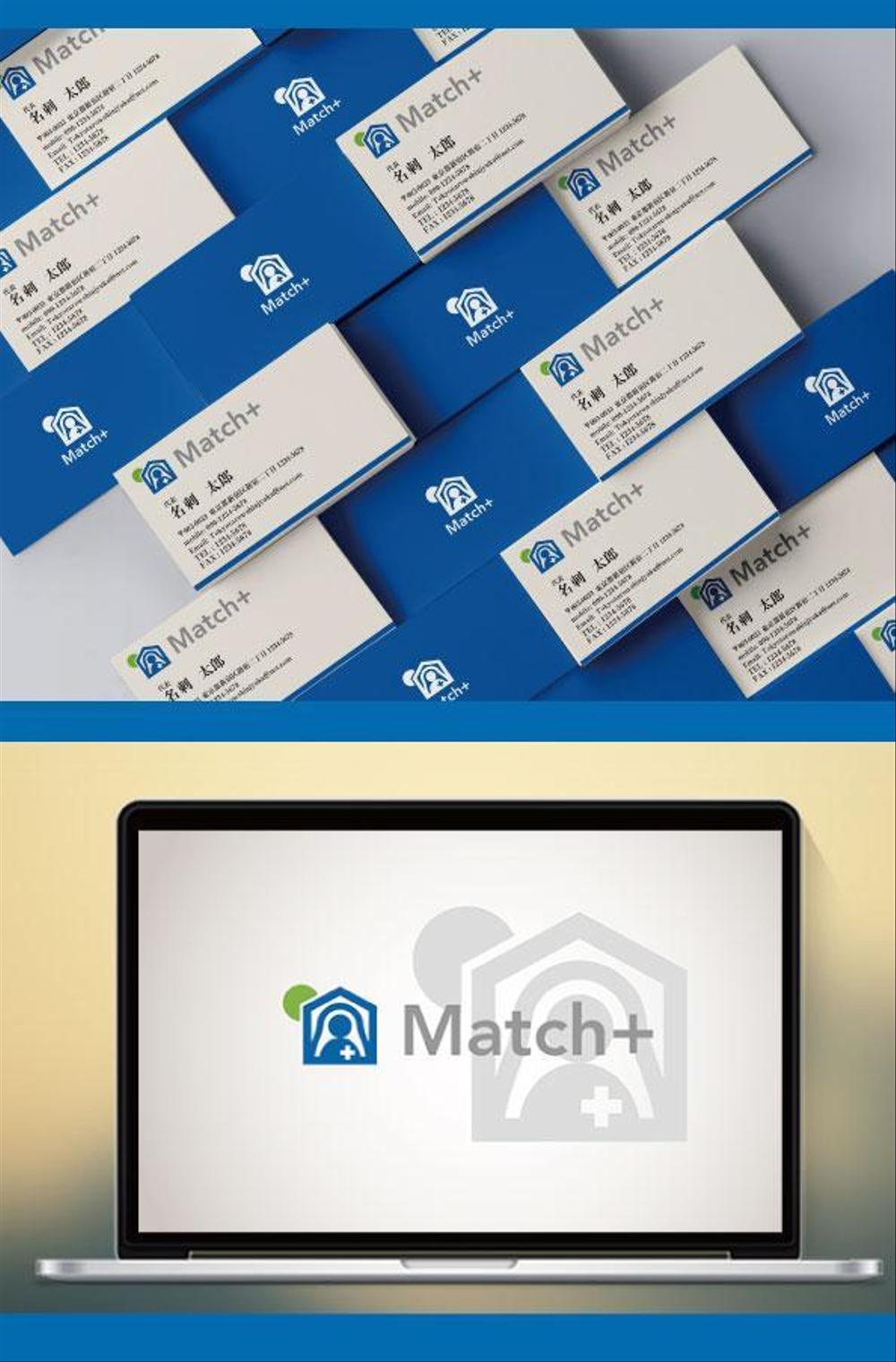 住宅ブランドネーム「Match＋」のロゴ