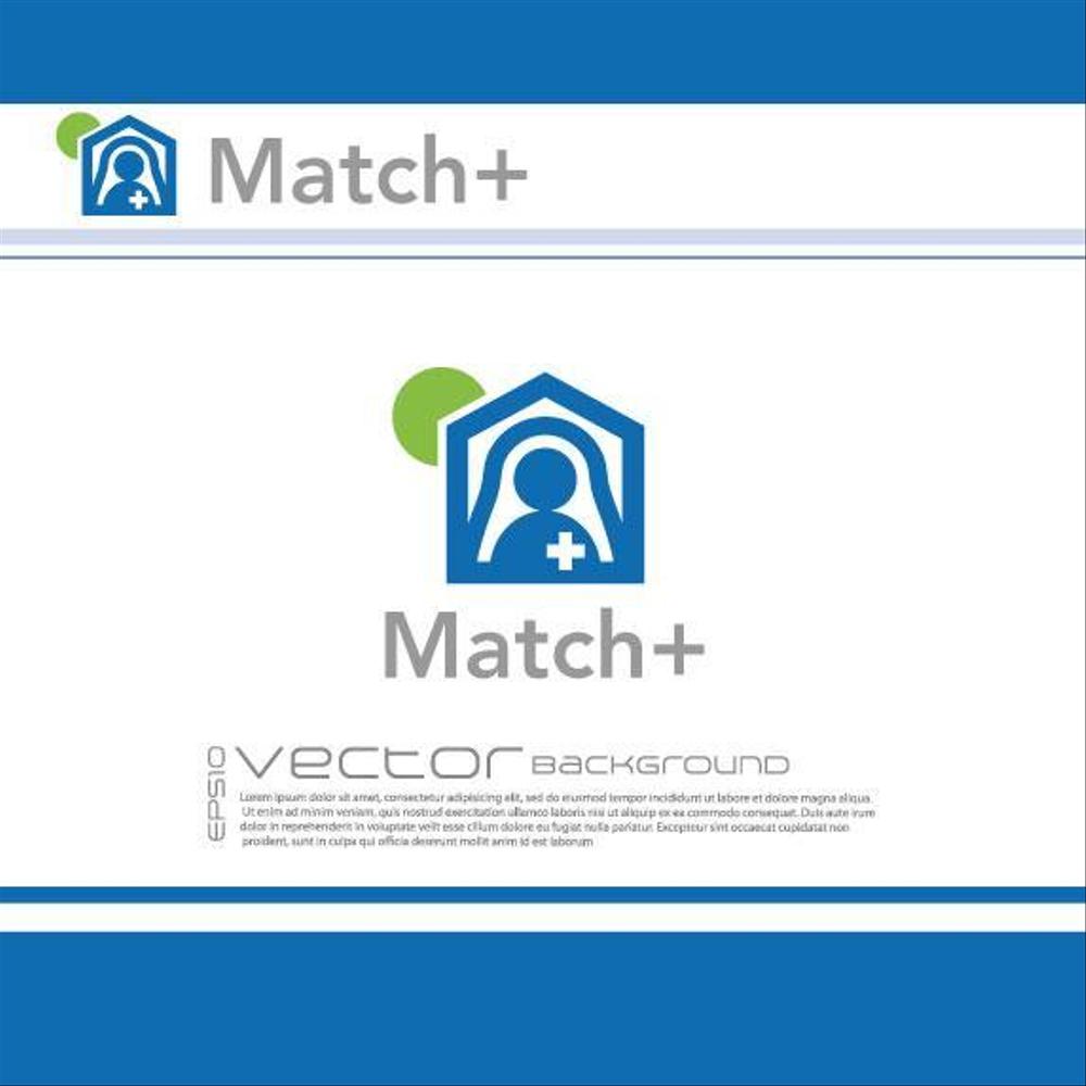 住宅ブランドネーム「Match＋」のロゴ