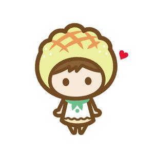 トモドットデザイン (tomo1984)さんのメロンパンのキャラクター募集への提案