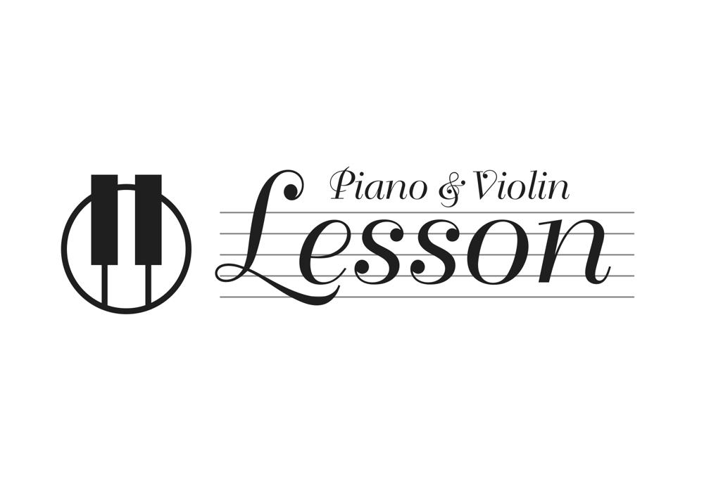 ピアノ・ヴァイオリンのレッスンサイト「レッスン」のロゴ