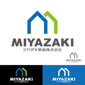 小島デザイン事務所 (kojideins2)さんの一般建築塗装『ミヤザキ美装株式会社』のロゴへの提案