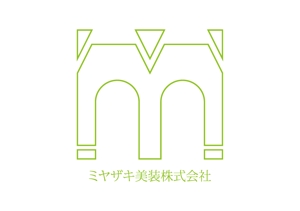bonch (bonchu)さんの一般建築塗装『ミヤザキ美装株式会社』のロゴへの提案