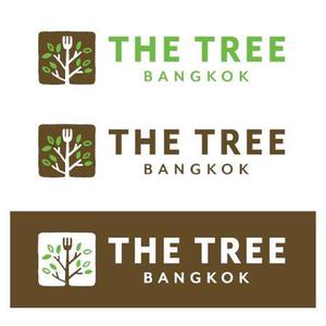 ns_works (ns_works)さんの新規オープン飲食店 ”THE TREE”の ロゴ　＠Bangkokへの提案